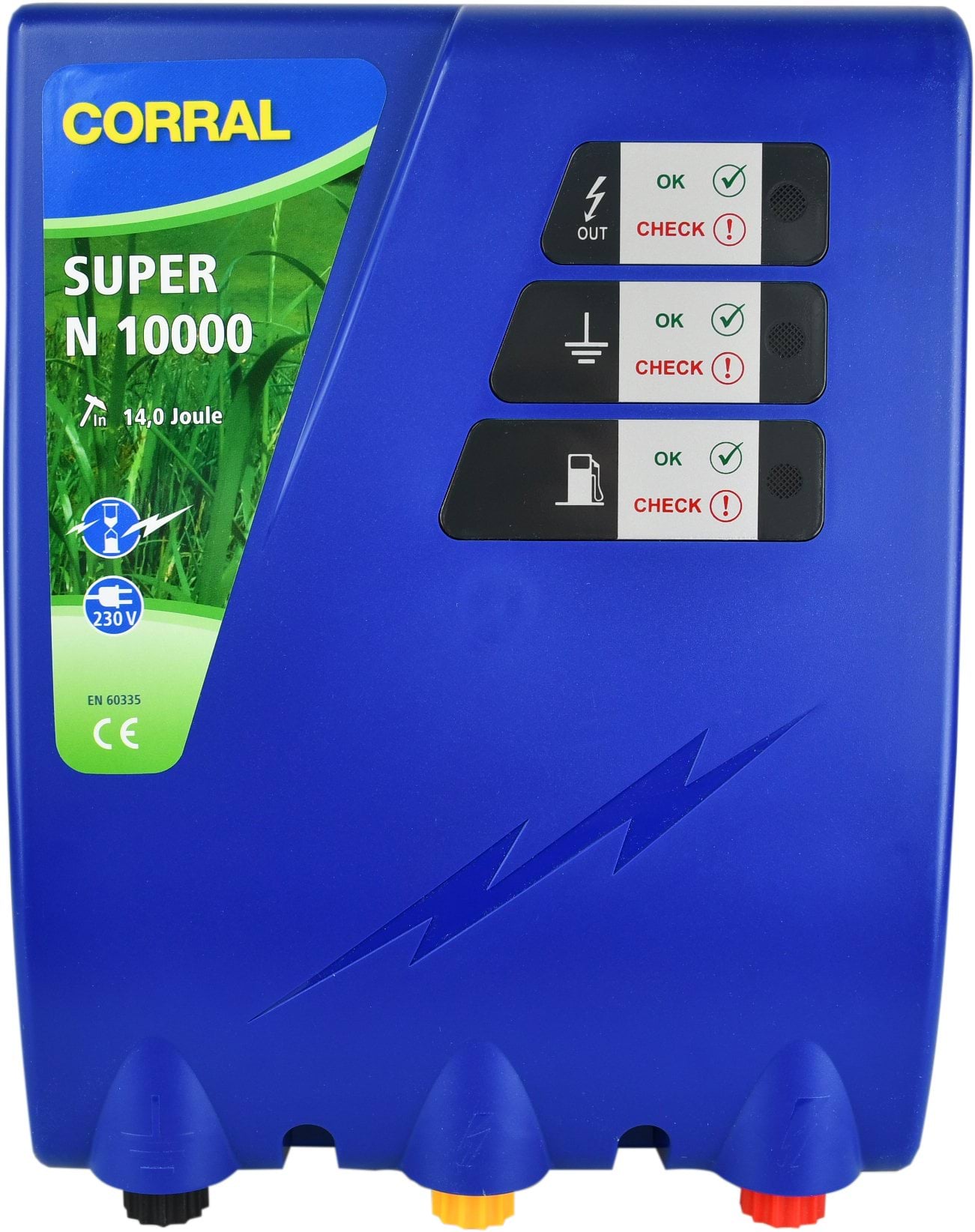 Elektryzator sieciowy Corral N 10000, na dziki, dla koni, byków, bydła, owiec i kóz, 14,0 J - Cavalo